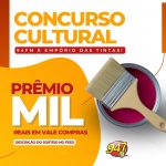 CONCURSO CULTURAL:” 94FM E EMPORIO DAS TINTAS”
