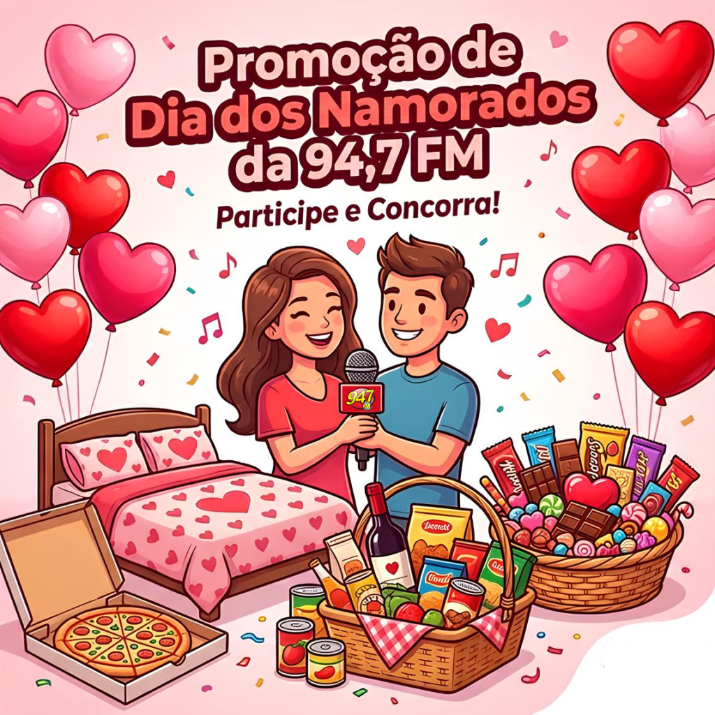REGULAMENTO: PROMOÇÃO DIA DOS NAMORADOS 2026 NA 94,7FM
